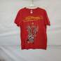 Ed Hardy By Christian Audigier Red Cotton NYC T-Shirt WM Size L image number 1