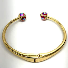 Designer Kate Spade Gold-Tone Multicolor Ball Crystal Marmalade Bracelet alternative image