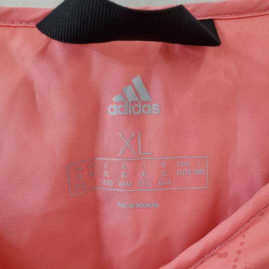 Adidas Pink XL Snap Button Jacket image number 2