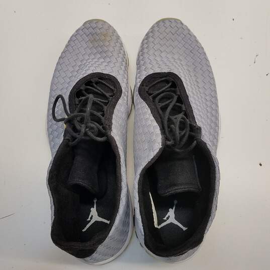 Jordan Future Premium Metallic Silver Men's Athletic Shoes Size 14 image number 6