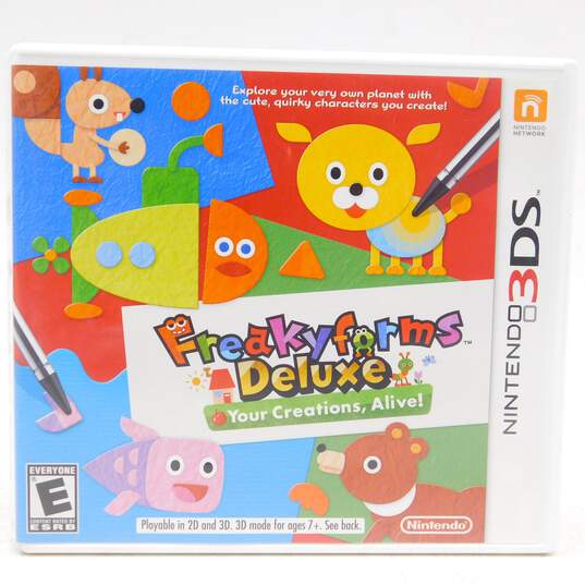 Freakyforms Deluxe Your Creations, Alive Nintendo 3DS CIB image number 1
