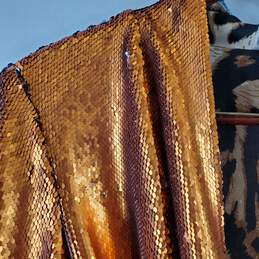 Coldesina Women's Copper Reversible Sequin Robe SZ XL/1X NWT alternative image