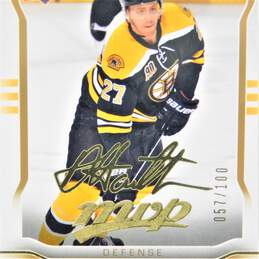 2014-15 Dougie Hamilton Upper Deck MVP Gold Script /100 Boston Bruins alternative image