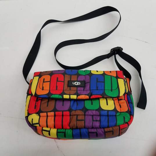 UGG Dalton Pride Crossbody Bag In Rainbow Logo image number 2