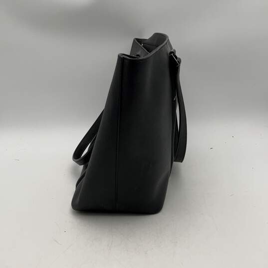 Kate Spade New York Womens Black Double Handle Inner Zip Pocket Tote Bag image number 4