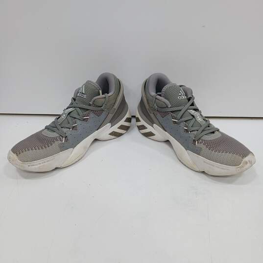 Adidas Women's Gray Sneakers Size 6.5 image number 2
