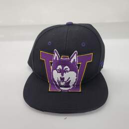 Zephyr University of Washington UW Huskies 3D Emblem Snapback Baseball Cap NWT