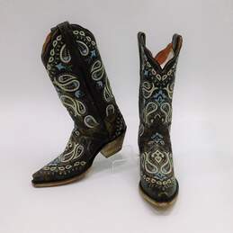 Dan Post Women's Julissa Brown Cowgirl Boots Size 6.5