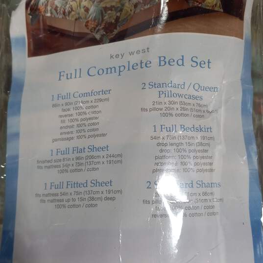 Coastal Life Key West 8 Piece Full Bed Set image number 3