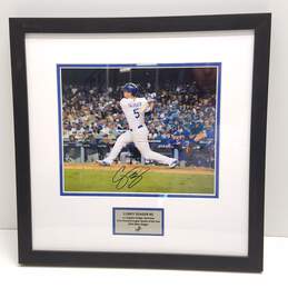 Framed & Matted Corey Seager Los Angeles Dodgers Signed 8x10 Photo