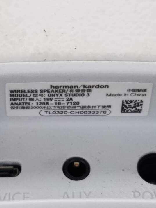 Harman/Kardon Wireless Speaker Model Onyx Studio 3 Untested image number 3