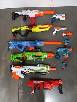 Bundle of 12 Assorted Nerf Dart Guns