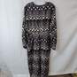 Zara Cut Out Sides Printed Pattern Maxi Dress Size XXL image number 2