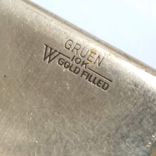 Gruen Veri-Thin 24mm Precision Manual Vintage Gold-Filled Mens Watch 16g image number 6