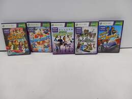 Lot of 5 Assorted Microsoft Xbox 360 Kinect Video Games alternative image