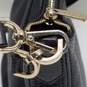 Michael Kors Bedford Pebble Leather Satchel Black image number 4