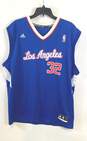 Adidas Los Angeles Griffin #32 Blue Jersey - Size Large image number 1