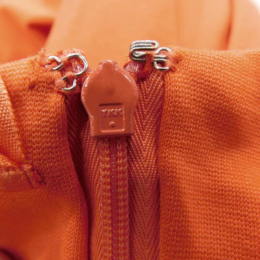 Diane Von Furstenberg Orange Strapless Kacia Mini Dress image number 5