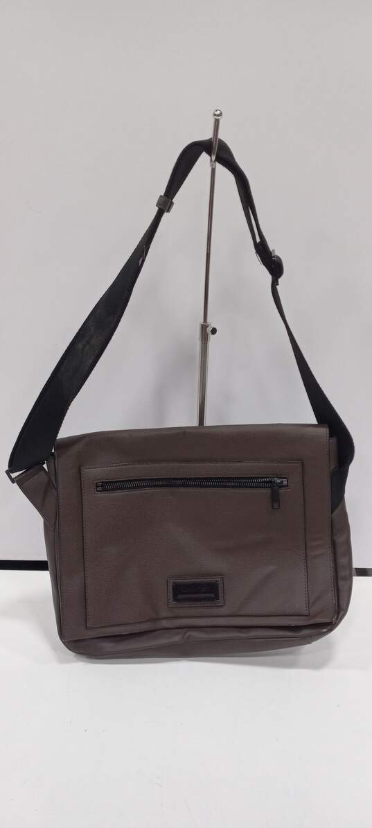 Brown Leather Calvin Klein Bag image number 1