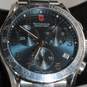 Victorinox Swiss Army Blue & Silver Tone Watch image number 3