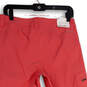 NWT Womens Pink Fitted Mid Rise Flat Front Guide Capri Pants Size 6T image number 4