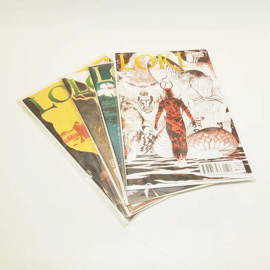 Marvel Loki Set of 4 Comic Books (2010) image number 1