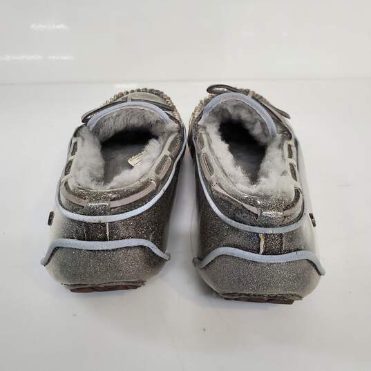 Ugg Silver Slippers Size 7 image number 4