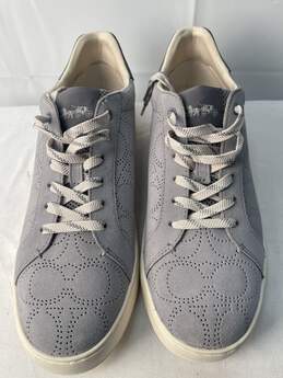 Certified Authentic Coach Steel Gray Sneakers 8.5D