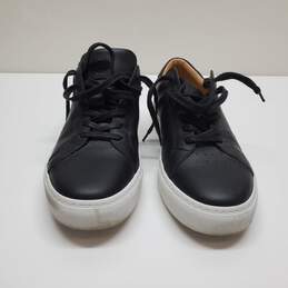 GREATS BROOKLYN Men's Black Low Profile Sneaker Shoes Size 8.5 Made in Italy alternative image