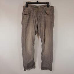 7 For All Mankind Men Gray Jeans 32