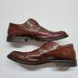 MEN'S JOHNSTON & MURPHY BROWN LEATHER BUCKLE LOAFERS SIZE 9.5 image number 2