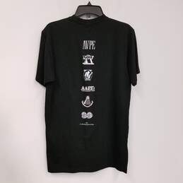 NWT Aape Unisex Adults Black Short Sleeve Pullover Graphic T-Shirt Size XS alternative image