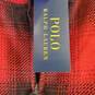 Polo Ralph Lauren Men's Red Plaid Henley Pullover SZ M NWT image number 6
