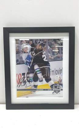 Framed Matted & Signed 8" x 10" Photo of Dustin Brown - L.A. Kings