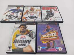 Bundle Of 5 Assorted PlayStation 2 Video Games