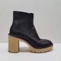 Dolce Vita Black Platform Ankle Boots Women's Size 8.5 image number 1