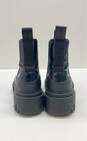 Zara Chunky Lug Platform Chelsea Boots Black 9 image number 4