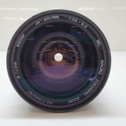 Vivitar 28-200mm 1:35-5.3 MC Macro Focusing Zoom w/ Hoya Lens Untested
