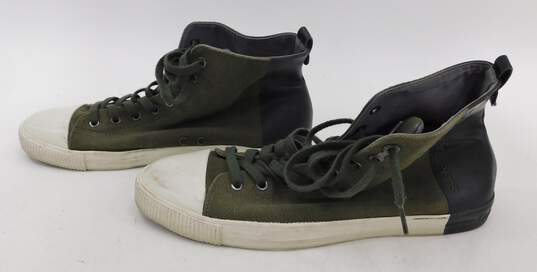 Calvin Klein Green High Top Shoes Men's Size 13 image number 2