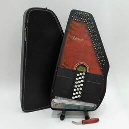 Oscar Schmidt OS-21C Model 21-Chord Button Autoharp w/ Case and Tuning Wrench