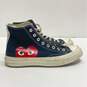 Converse X Comme Des Garcons Play Black Sneakers Women 10 image number 1