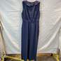 Boden Navy Blue Sleeveless Jumpsuit Women's Size 6P image number 2