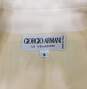 Giorgio Armani Le Collezioni Cream Zipped Long Sleeve Jacket with Sleeveless Cream Sheath Dress Women's Suit Set Size 8 with COA image number 8