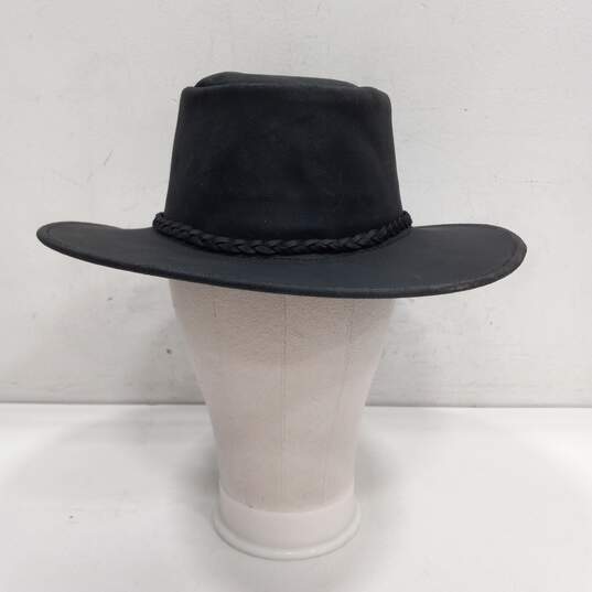 Genuine Leather Cowboy Hat image number 2