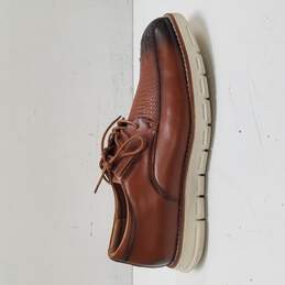 Meijiana Men's Brown Leather Dress Shoes Sz. 13