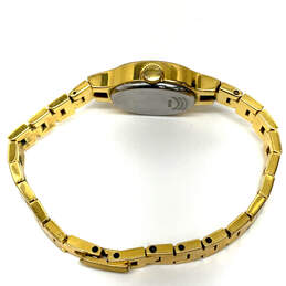 Designer Bulova Gold-Tone Stainless Steel Chain Strap Analog Wristwatch alternative image