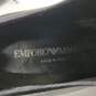 Emporio Armani Black Leather Dress Shoes Men's Size 7.5 image number 7