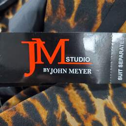 JM Studio Women Brown Blazer Sz 10 NWT alternative image