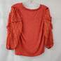 Anthropologie Maeve Red Blouse Top Women's SP image number 3
