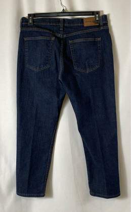 Michael Kors Mens Blue Grant Classic Fit Stretch Denim Straight Jeans Size 33/30 alternative image